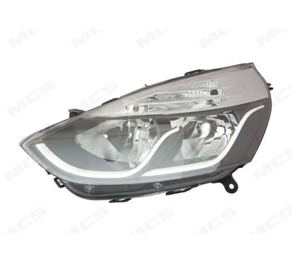 Proiettore destro (H7+H1) (C/Nero) (Bordo Interno Bianco) Renault Clio 01/Dal 2016 al 06/2016 327005518