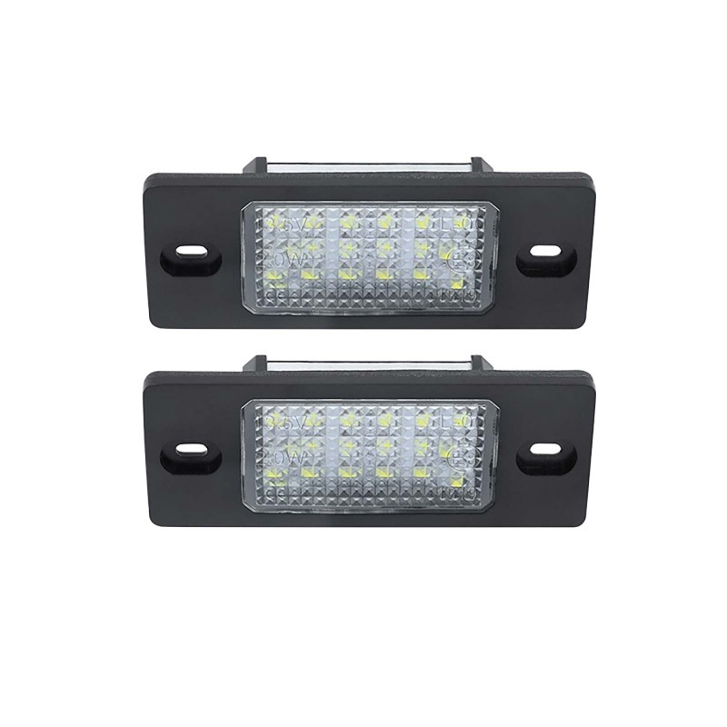 Fanale Luce Targa Led (Conf. 2PZ) per Porsche Cayenne, Volkswagen Bora/Jetta e Golf (IV) e altri modelli 701082