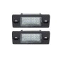 Fanale Luce Targa Led (Conf. 2PZ) per Porsche Cayenne, Volkswagen Bora/Jetta e Golf (IV) e altri modelli 701082