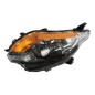 Proiettore F5531 Nero Fiat Fullback dal 2016SX anche per Mitsubishi L200 - Triton 327005531