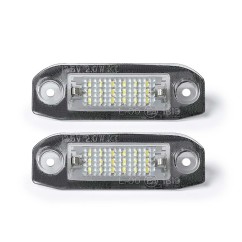 Fanale Luce Targa Led (Conf. 2PZ) per Volvo C70, S40-V50 e S60-V60 e altri modelli 701083 - 83-701083 - 83-701083