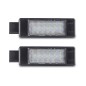 Fanale Luce Targa Led (Conf. 2PZ) per Citroen C3, C4 e C4 Cactus e altri modelli 701086