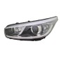 Proiettore sinistro (H7+H7+H7) (C/Nero) (Led) dal 2012 per Kia Cee'd 327005651