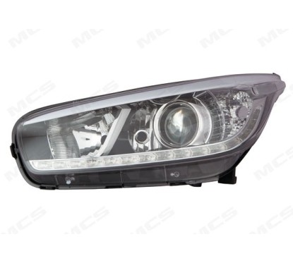 Proiettore sinistro (H7+H7+H7) (C/Nero) (Led) dal 2012 per Kia Cee'd 327005651