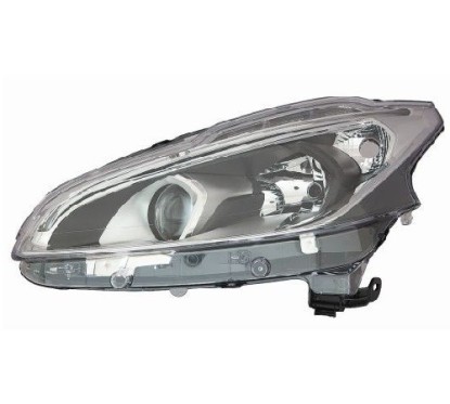 Proiettore sinistro (H7+H7) (C/Nero) (Led) Peugeot 208 dal 2015 327005671 - 30-327005671 - 30-327005671