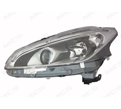 Proiettore sinistro (H7+H7) (C/Nero) (Led) Peugeot 208 dal 2015 327005671