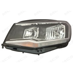 Sinistra,Proiettore,Elettrico, con motore, Nero, H per Volkswagen Caddy 327005743 - 30-327005743 - 30-327005743