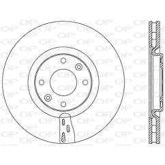 Disco Freno BDA2453.20 - 80-BDA2453.20 - 80-BDA2453.20