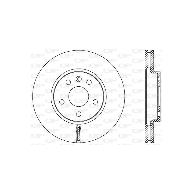 Disco Freno BDA2535.20