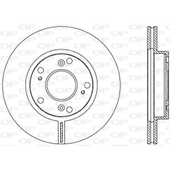 Disco Freno BDA2554.20 - 80-BDA2554.20 - 80-BDA2554.20