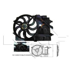 Ventola Radiatore Mini 47302 - 32-47302 - 32-47302