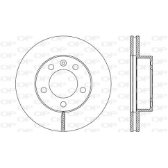 Disco Freno BDA2654.20 - 80-BDA2654.20 - 80-BDA2654.20