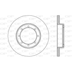 Disco Freno BDA2655.10 - 80-BDA2655.10 - 80-BDA2655.10