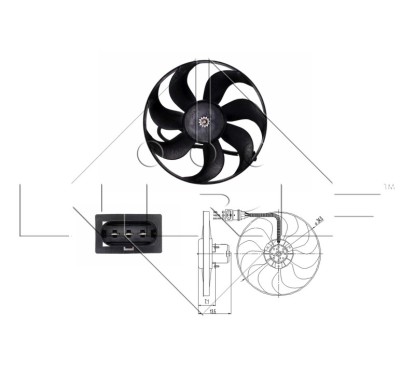 Ventola Radiatore Audi 47397