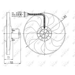 Ventola Radiatore Audi 47397 - 32-47397 - 32-47397