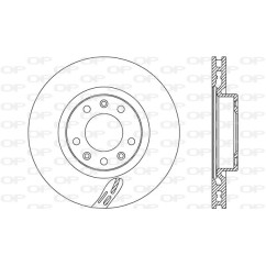 Disco Freno BDA2725.20 - 80-BDA2725.20 - 80-BDA2725.20