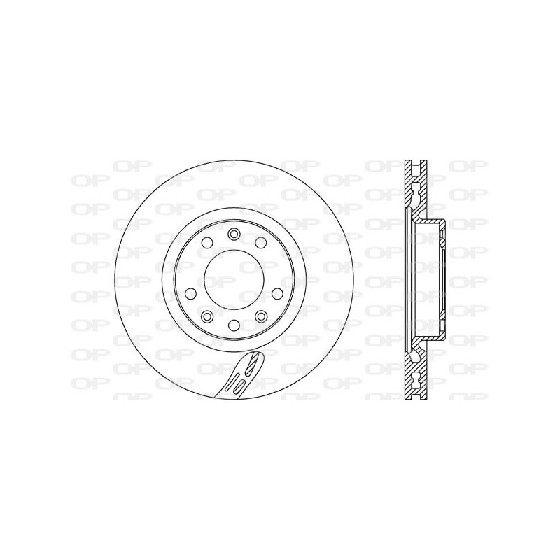 Disco Freno BDA2725.20