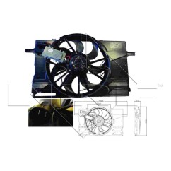 Ventola Radiatore Volvo 47412 - 32-47412 - 32-47412