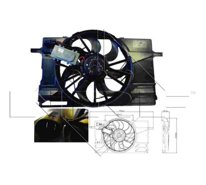 Ventola Radiatore Volvo 47412