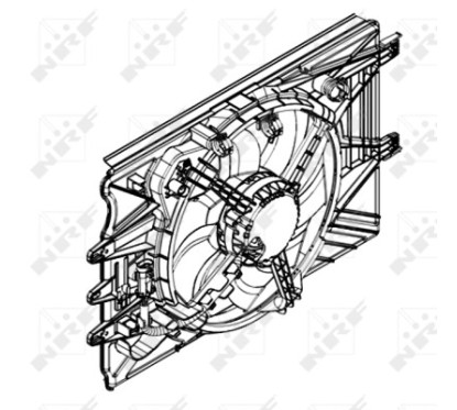 Ventola Radiatore Fiat 47594