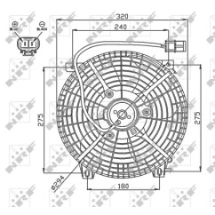 Ventola Radiatore Suzuki 47752 - 32-47752 - 32-47752