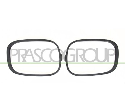 Kit Cornici fendinebbia Nere Lisce da primerizzare (Destro+Sinistro) per Citroen C3 Aircross CI3301241