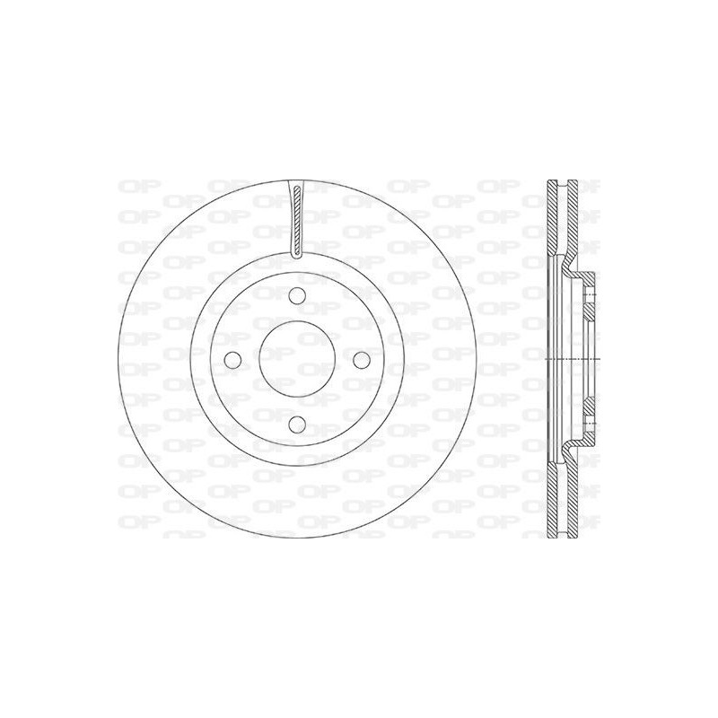 Coppia dischi freno BDA2927.20