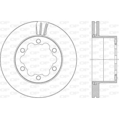 Disco Freno BDA2946.20 - 80-BDA2946.20 - 80-BDA2946.20