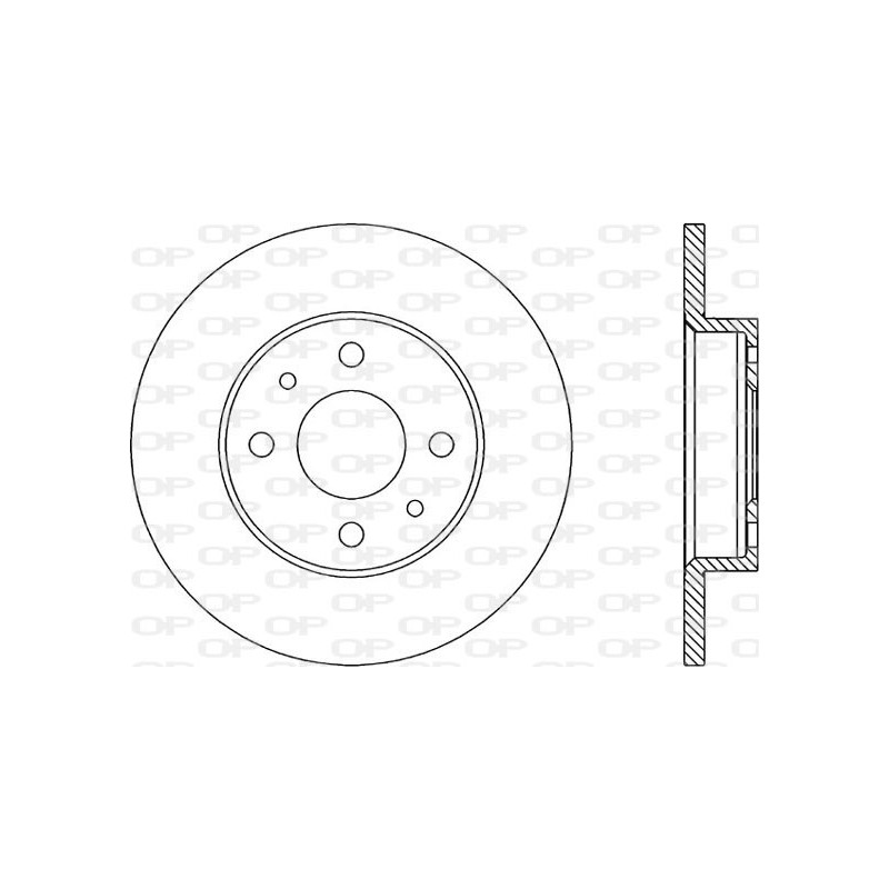 Disco Freno Verniciato BDR1144.10