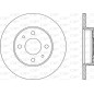 Disco Freno Verniciato BDR1144.10
