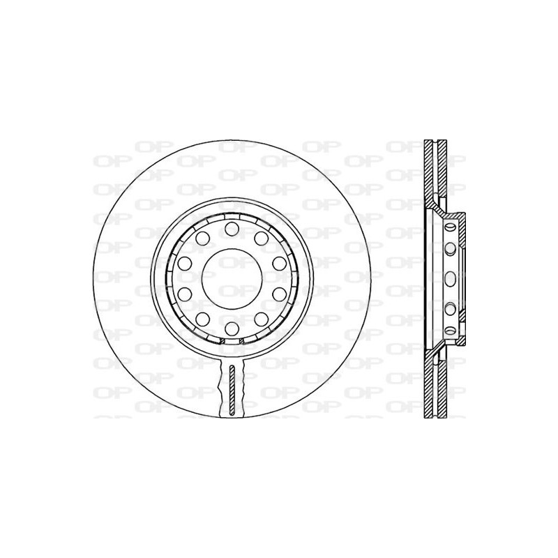 Disco Freno Verniciato BDR1924.20