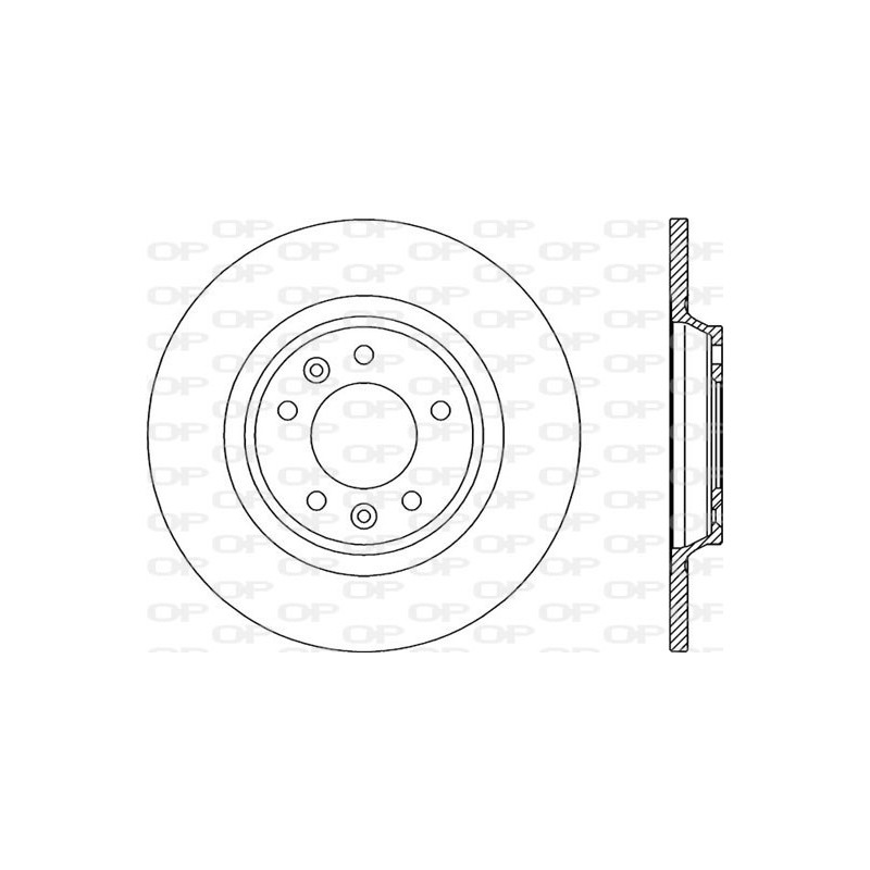 Disco Freno Verniciato BDR2034.10