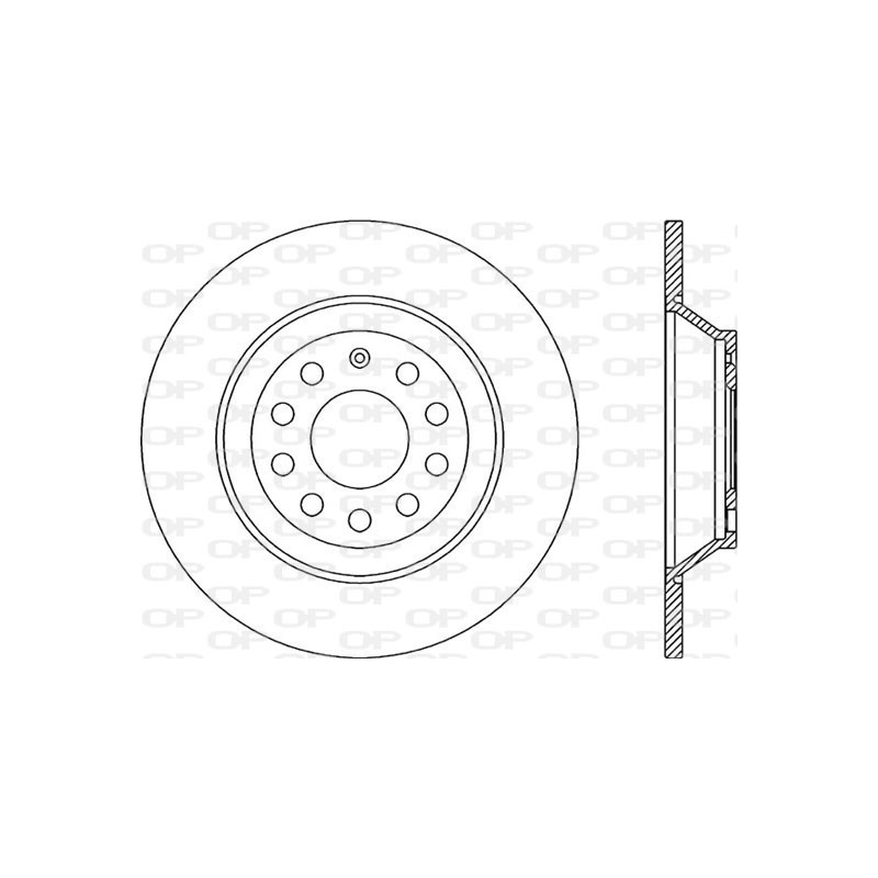 Disco Freno Verniciato BDR2178.10