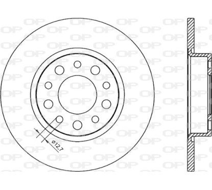 Coppia dischi freno Verniciato BDR2248.10 - 80-BDR2248.10 - 80-BDR2248.10