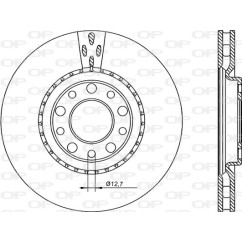 Disco Freno Verniciato BDR2253.20