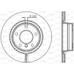 Disco Freno Verniciato BDR2334.20