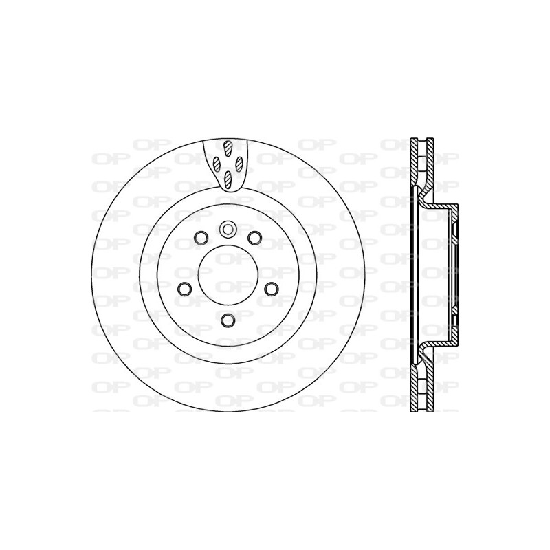 Disco Freno Verniciato BDR2362.20