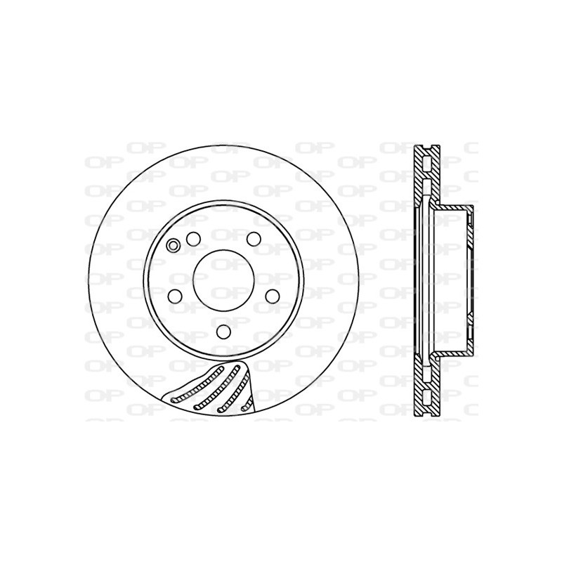 Disco Freno Verniciato BDR2418.20