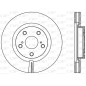 Disco Freno Verniciato BDR2424.20