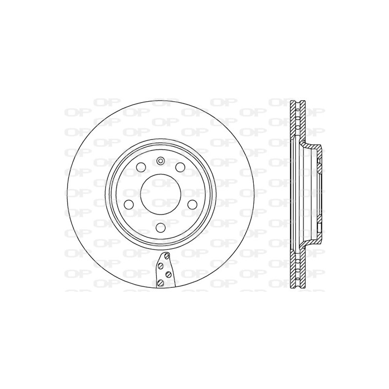 Disco Freno Verniciato BDR2485.20