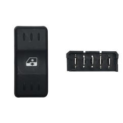 Interruttore Porta anteriore sinistro (5 Pin) per Dacia Logan RNI76002 - 31-RNI76002 - 31-RNI76002