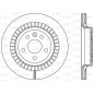 Disco Freno Verniciato BDR2520.20
