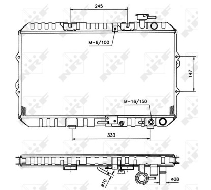 Radiatore Honda 516354 - 32-516354 - 32-516354