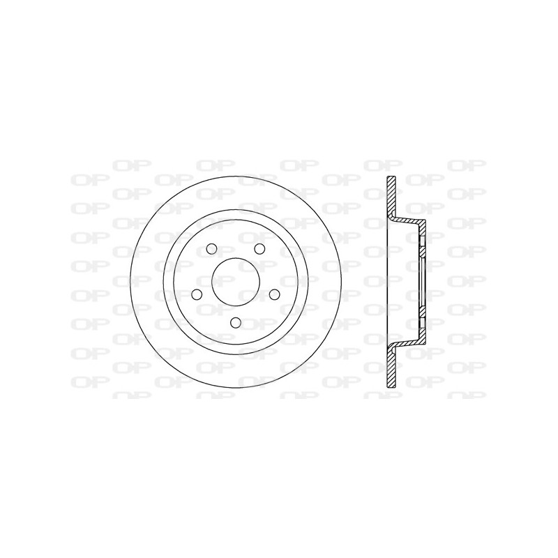 Disco Freno Verniciato BDR2635.10