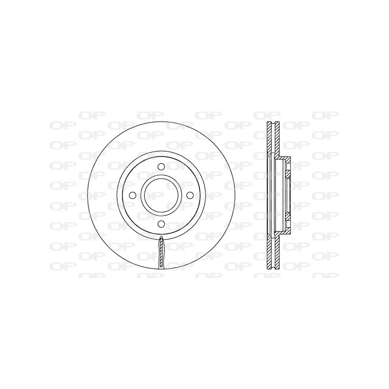 Disco Freno Verniciato BDR2688.20