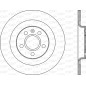 Disco Freno Verniciato BDR2890.10