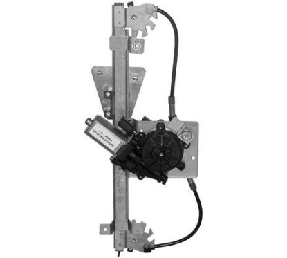Alz.elett.posteriore destro (5 Porte) (C: YS3DF55D) Saab 9-3 dal 1998 SB12R - 31-SB12R - 31-SB12R