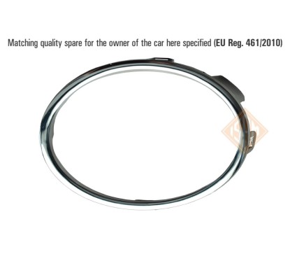Cornice Griglia Fendi sinistro (Cromata) Golf dal 2008 per Volkswagen Caddy, Golf (VI) e Golf Plus e altri modelli 0935832
