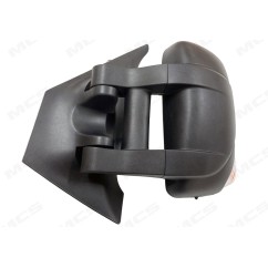 Ret Elett.term sinistro Nero (Mod. Braccio Lungo) (7 per Nissan NV400, Opel Movano e Renault Master IV e altri modelli