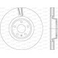 Disco Freno Verniciato BDR2952.20